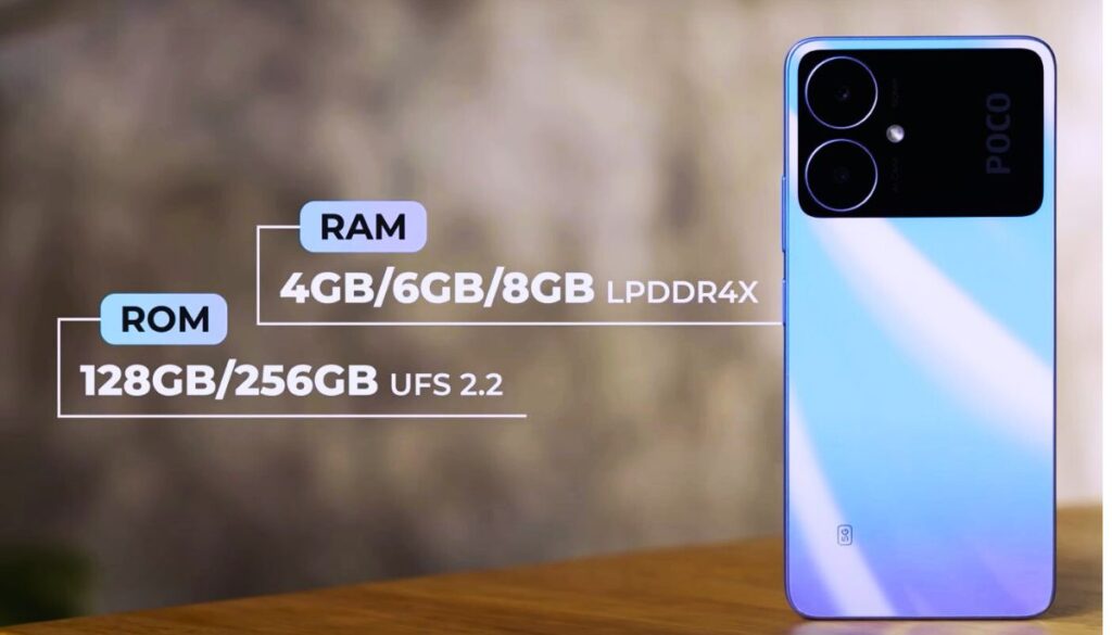 POCO M6 5G Ram, Storage & Price